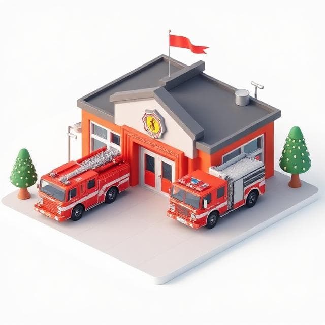 Enfield Volunteer Fire Department in action